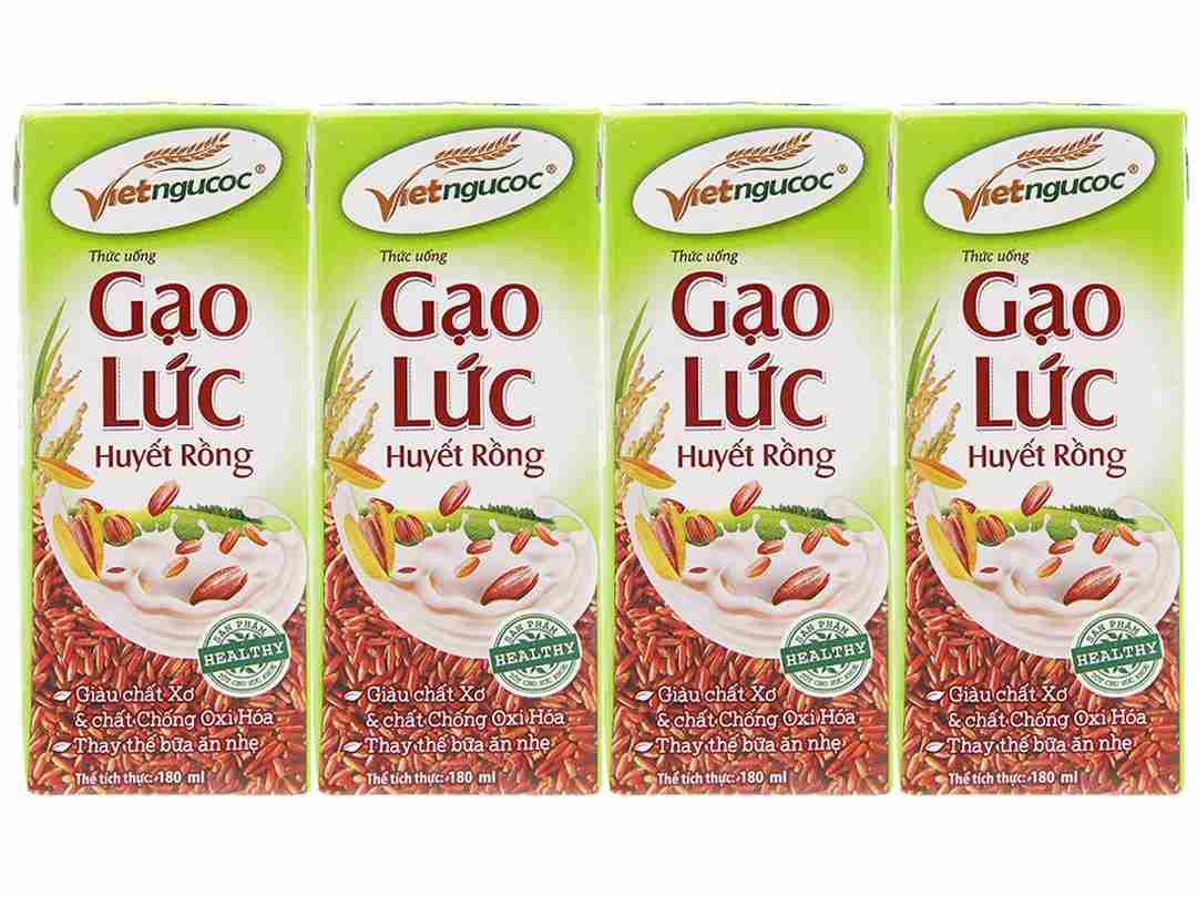 Những thông tin cần biết về sữa gạo lứt 