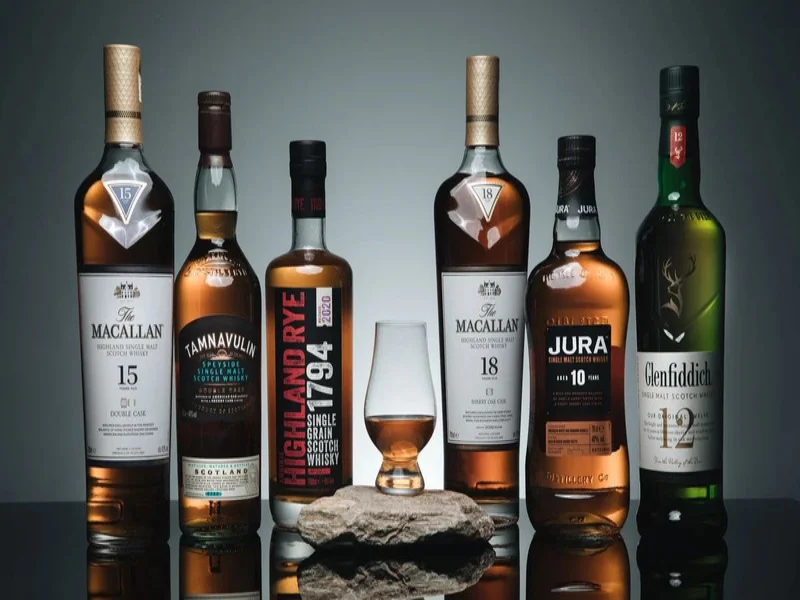 Các loại rượu whisky được phân loại theo quốc gia
